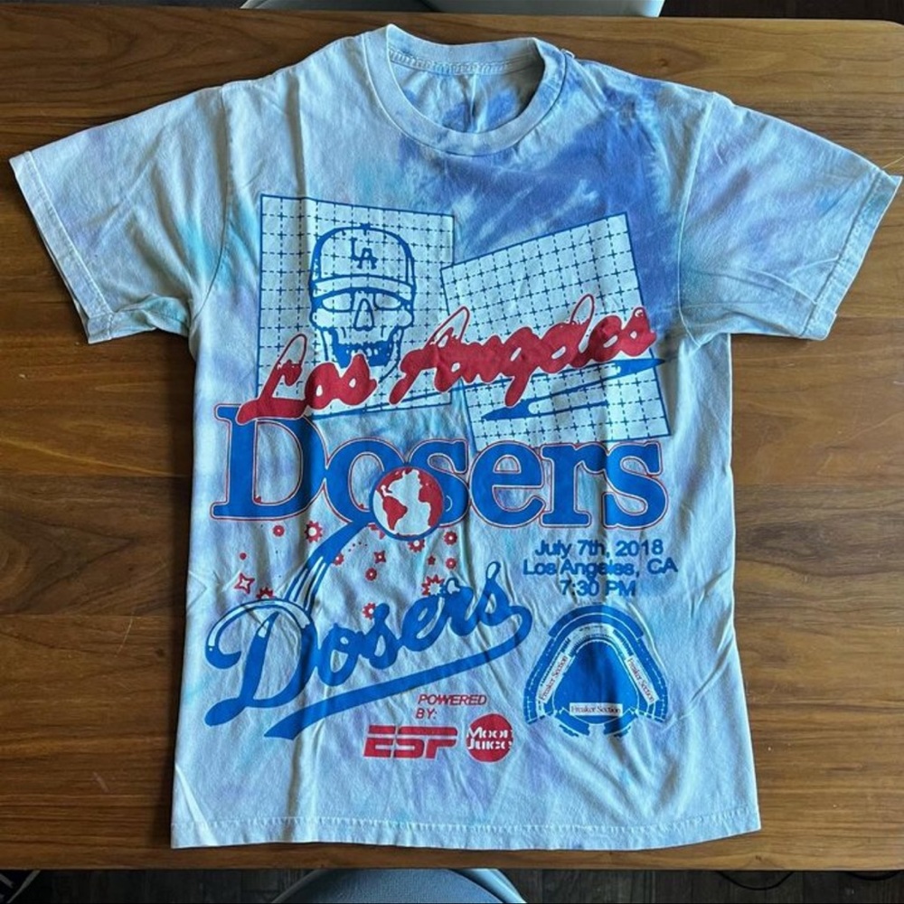 Online Ceramics - LA Dosers Tee (Tie-Dye) - Size M